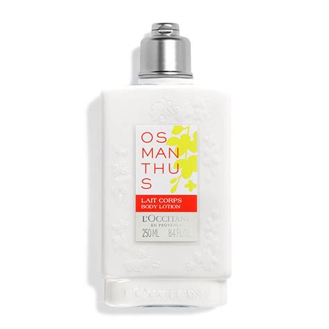 osmanthus body lotion.